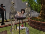 Skeleton barbecue